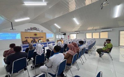 Penyerahan Siswa/Siswi PKL SMK BMW Rejomulyo pasir Sakti Sekaligus Orientasi Umum dengan Rs muhamadiyah Kota Metro Tahun 2025