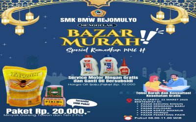 BAZAR MURAH SMK BMW REJOMULYO