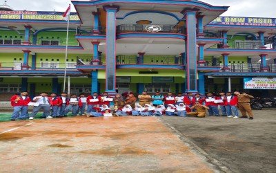 DESKRIPSI PENGHARGAAN DARI KEPALA SEKOLAH SMK BMW REJOMULYO BAGI PESERTA YANG MENGIKUTI LOMBA DI KECAMATAN PASIR SAKTI TAHUN 2025