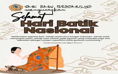 KELUARGA BESAR SMK BMW REJOMULYO MEMPERINGATI HARI BATIK NASIONAL 02 OKTOBER 2025