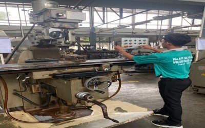 Kegiatan PKL terbimbing SMK BMW Rejomulyo di BLPT Jogja bulan Juni Tahun 2025